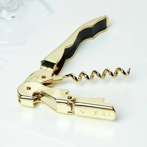 Viski Gold Signature Double Hinged Corkscrew